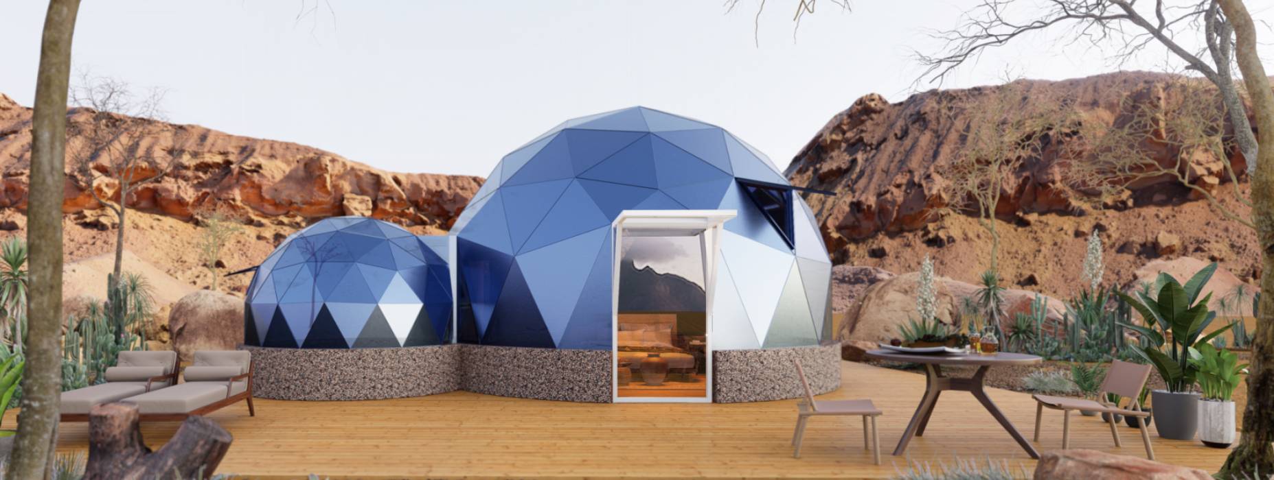 璧山球形智能光伏玻璃星空房